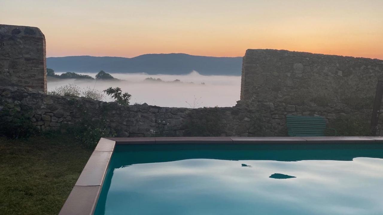 Vila Casa Di Leo With Pool Radicondoli Exteriér fotografie